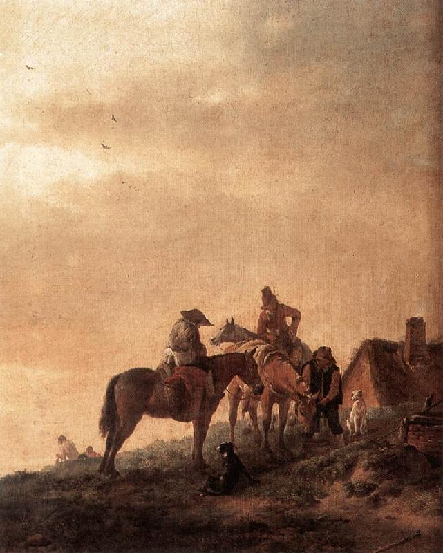 WOUWERMAN, Philips Rider's Rest Place q4r China oil painting art
